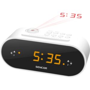 Radiobudík s projekcí Sencor SRC 3100 W - bílý