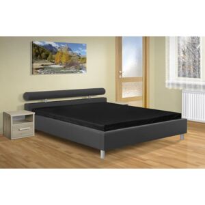 Moderní manželská postel Doroty 160x200 cm Barva: eko šedá