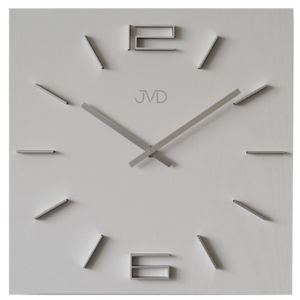 Designové nástěnné hodiny JVD HC30.1 bílá