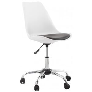 Kancelářská židle EDEA černobílá