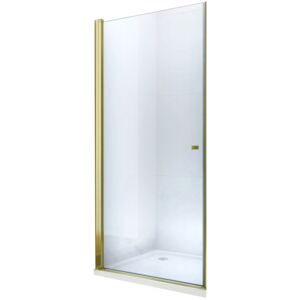 Mexen Pretoria dveře sprchové křídlové, 70 cm, transparentní - zlatá - 852-070-000-50-00