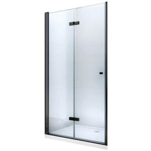Mexen Lima dveře sprchové skládací, 90 cm, transparentní - černá - 856-090-000-70-00