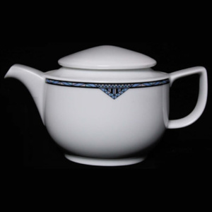 Porcelán - Konvice čajová s víčkem