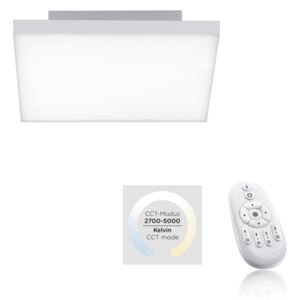 LEUCHTEN DIREKT LED stropní svítidlo v bílé, bezrámečkové provedení s nastavitelnou barvou světla a funkcí stmívání 2700-5000K
