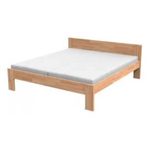 Dřevěná postel Monika, vč. roštu, bez matrace