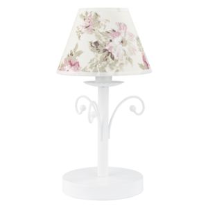 TK LIGHTING ROSA WHITE 372 bílá/multicolor Stolní lampa