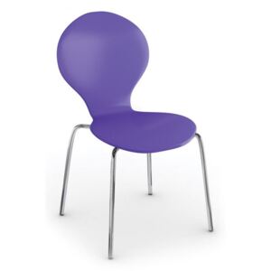 B2B Partner Jídelní židle Candy, fialová + Záruka 7 let
