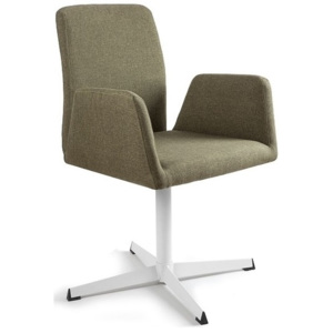 Office360 Konferenční židle Bela s pevnou základnou, khaki