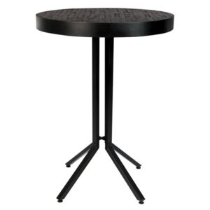Barový stůl WLL MAZE ROUND 110 cm, černá