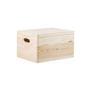 Dřevěný box s víkem 40X30X23 CM CZ302V