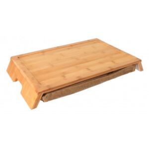 Servírovací stolek s polštářem - bambus KE052