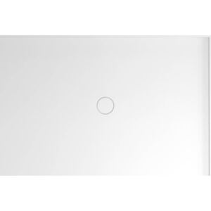 MIRAI sprchová vanička z litého mramoru, obdélník 120x80x1,8cm, pravá, bílá