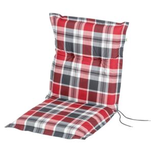 FLORABEST® Potah na židli, 100 x 50 cm (káro/červená)