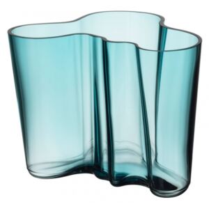 Váza Alvar Aalto 160mm, sea blue Iittala