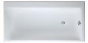 Cersanit Smart, akrylátová vana 160x80cm pravá, bílá, S301-118