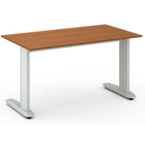 Kancelářský psací stůl FLEXIBLE 1400 x 800 mm, třešeň