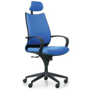 B2B Partner Kancelářská židle FUTURA, modrá látka + Záruka 7 let