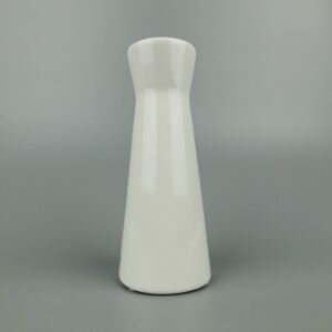 Bílá váza Kapucin- větší 16 cm
