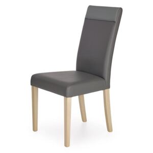 Jídelní židle NORBERT (dub sonoma/šedá)