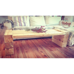 Stará Krása – Ruční výroba Masivní poctivý dřevěný konferenční stolek