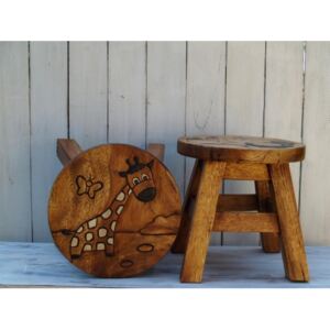 Dětská dřevěná stolička - PHG