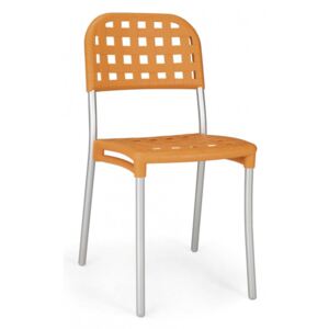 Nardi Židle ALASKA oranžová elox