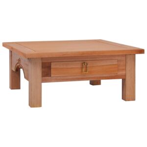 Konferenční stolek 68 x 68 x 30 cm masivní mahagonové dřevo