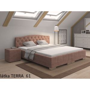 Čalouněná postel Amelie 160x220 vysoká 45 cm