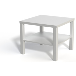 Shoptop Konferenční stolek BETA SALON 60x60 cm bílý