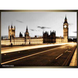 Obraz osvětleného Westminsterského opatství (F002995F7050)