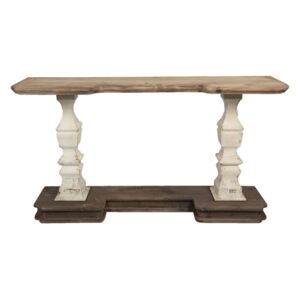 Clayre & Eef - Wall table 157*40*86 cm 5H0448