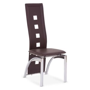 Jídelní židle K-4 (tmavě hnědá)