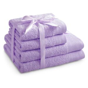 Sada ručníků Amari lila fialová 140 cm