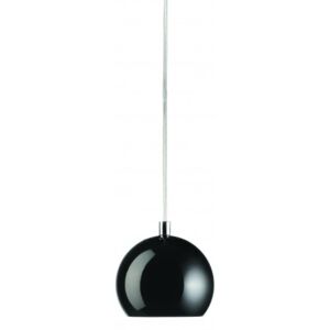 Frandsen lighting Ball Pendant, závěsné světlo Ø18 cm černé/lesk