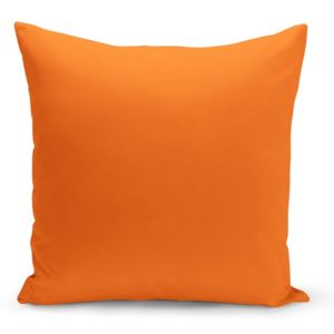 Oranžový polštář s výplní Lisa, 43 x 43 cm