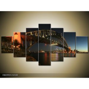 Obraz osvětleného mostu v Sydney (F002991F210100)