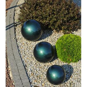 Dekorační koule 22 cm zelená perla