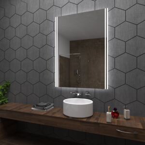 Koupelnové zrcadlo s LED podsvětlením 60x90 cm ARICA2