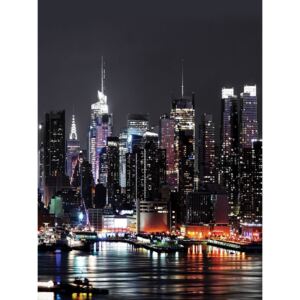 Postershop Fototapeta: Noční New York (2) - 254x184 cm
