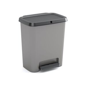 Koš na odpad Compatta recycling 12+12L, šedý