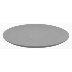 Lunasol - Mělký talíř Gaya RGB Spiral světle šedá 28 cm (451803)