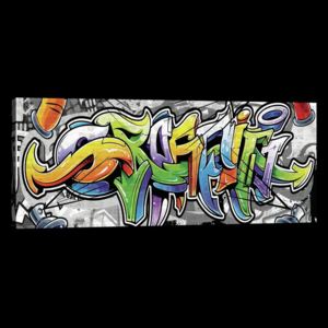 Postershop Obraz na plátně: Graffiti (12) - 145x45 cm