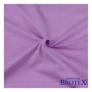 Brotex Luxusní jersey prostěradlo světle fialové 60 x 120 cm