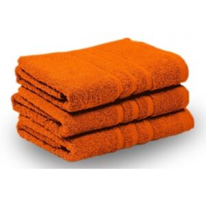 KLASIK PROUŽEK ručník a osuška oranžová