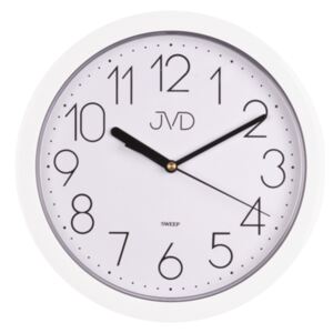 JVD Nástěnné bílé hodiny JVD HP612.1