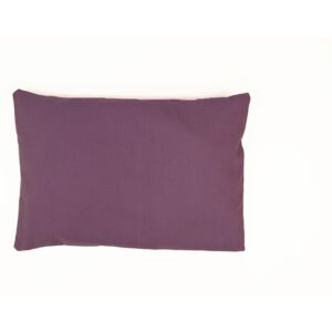 S radostí - vlastní výroba Pohankový polštář fialový Velikost: 20 x 30 cm