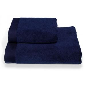 Soft Cotton Dárková sada ručníků a osušek MICRO COTTON Tmavě modrá