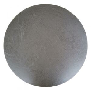 Kulatý sedák čalouněný Laya 40 cm šedá - AL11