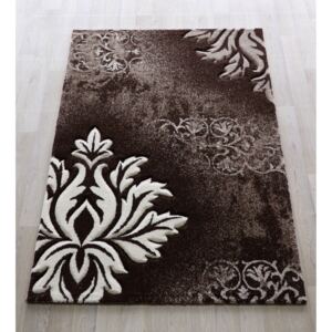 MERINOS Kusový hnědý koberec Brilliance 657/80 brown Rozměry: 120 x 170