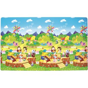 Dwinguler dětský koberec Play Mat - Zvířecí orchestr - 190 x 130 cm, barevný